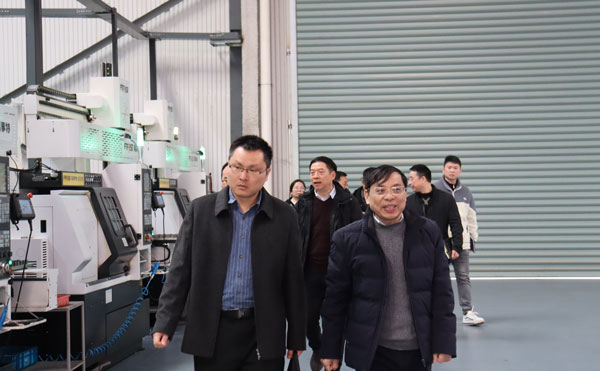 2024年1月17日，江西省工业和信息化厅调研组光临9001诚信金沙调研中幼企业发展情况。