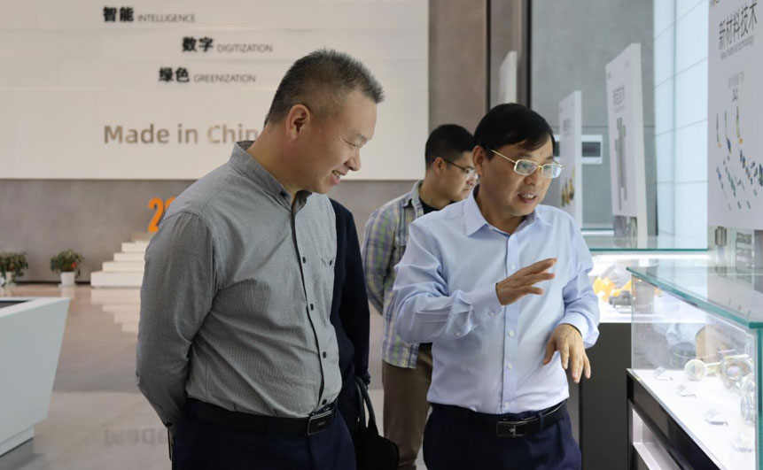 2023年11月1日，保山市委组织部调研组一行光临9001诚信金沙股份调研领导工作。